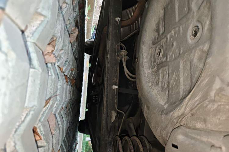 Used Nissan Tiida 2011 1.6L CVT Smart Version Chassis Rear