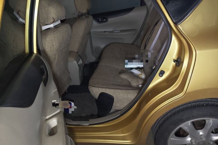 Used Nissan Tiida 2011 1.6L CVT Smart Version Left Rear Seat