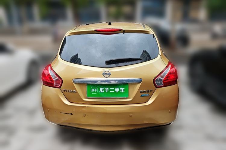 Used Nissan Tiida 2011 1.6L Manual Smart Version Rear