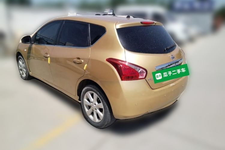 Used Nissan Tiida 2011 1.6L CVT Smart Version Rear Left 45 Deg