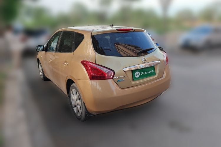 Used Nissan Tiida 2011 1.6L CVT Comfort Model Rear Left 45 Deg