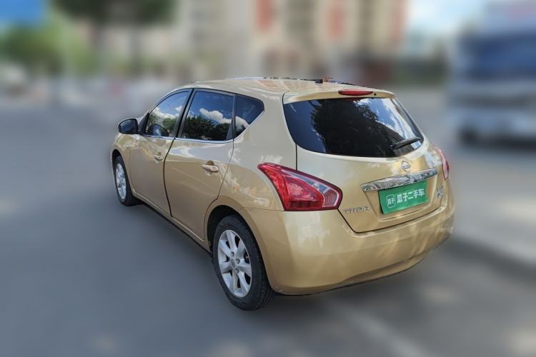 Used Nissan Tiida 2011 1.6L CVT Smart Version Rear Left 45 Deg
