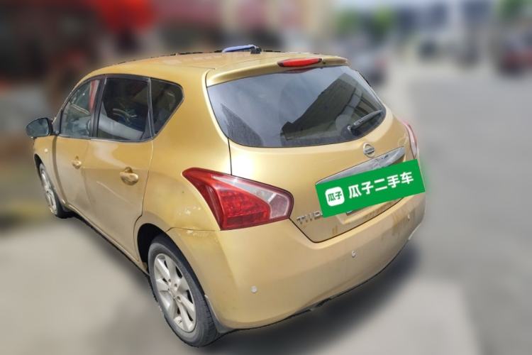 Used Nissan Tiida 2011 1.6L CVT Comfort Model Rear Left 45 Deg