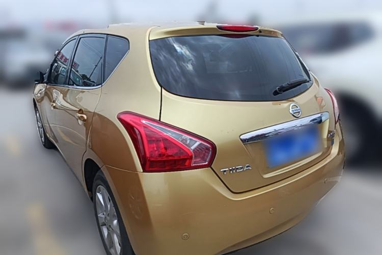 Used Nissan Tiida 2011 1.6L CVT Smart Version Rear Left 45 Deg