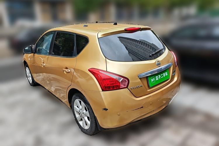 Used Nissan Tiida 2011 1.6L Manual Smart Version Rear Left 45 Deg