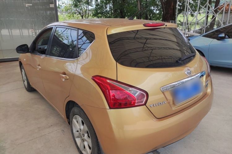 Used Nissan Tiida 2011 1.6L CVT Smart Version Rear Left 45 Deg