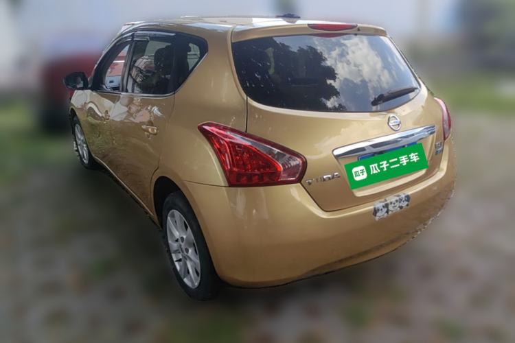 Used Nissan Tiida 2011 1.6L CVT Comfort Model Rear Left 45 Deg