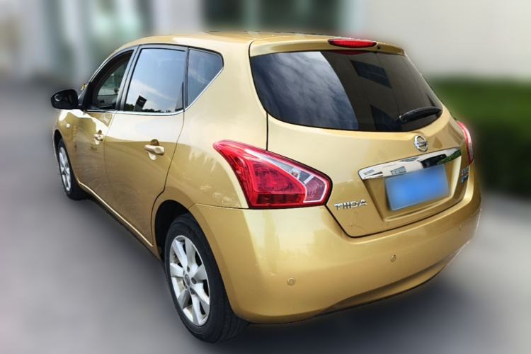 Used Nissan Tiida 2011 1.6L CVT Comfort Model Rear Left 45 Deg