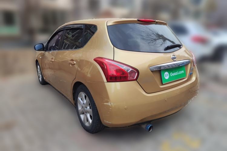 Used Nissan Tiida 2011 1.6L CVT Smart Version Rear Left 45 Deg