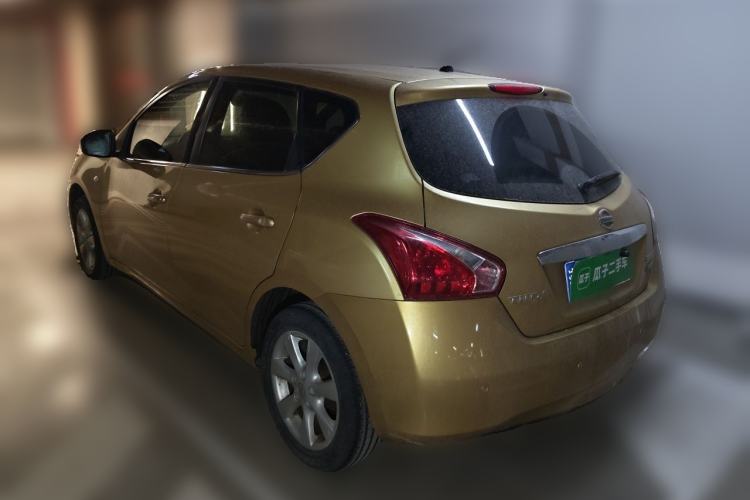 Used Nissan Tiida 2011 1.6L CVT Smart Version Rear Left 45 Deg