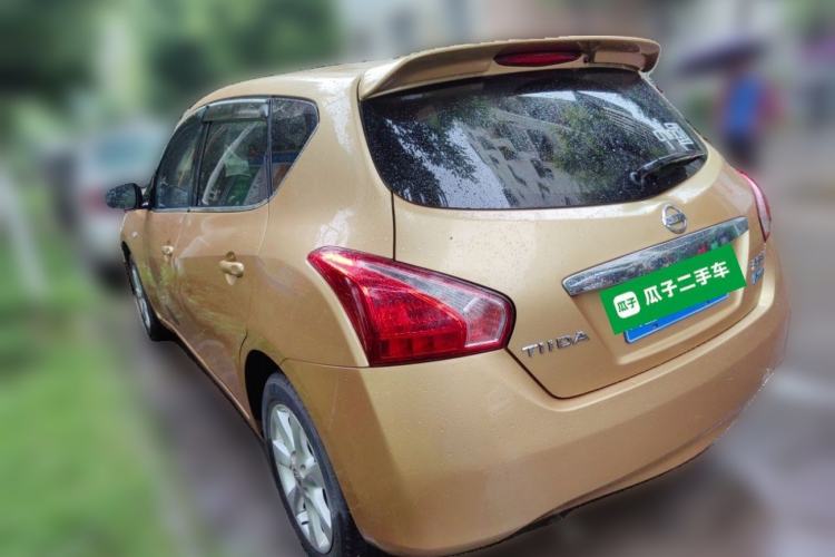 Used Nissan Tiida 2011 1.6L CVT Smart Version Rear Left 45 Deg