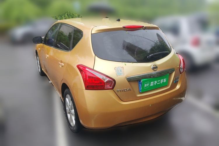 Used Nissan Tiida 2011 1.6L CVT Comfort Model Rear Left 45 Deg