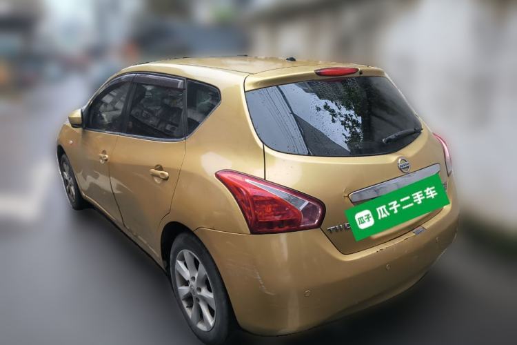 Used Nissan Tiida 2011 1.6L CVT Smart Version Rear Left 45 Deg