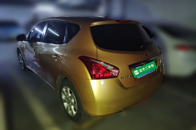 Used Nissan Tiida 2011 1.6L CVT Smart Version Rear Left 45 Deg
