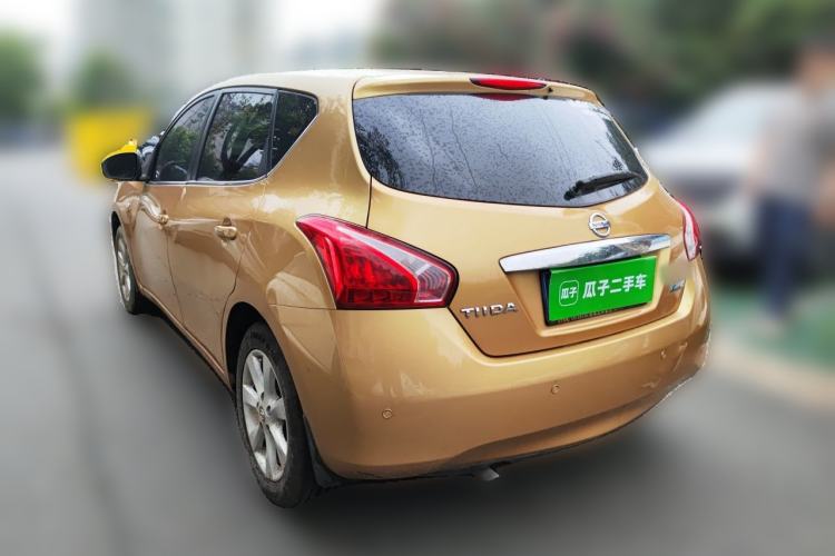 Used Nissan Tiida 2011 1.6L CVT Smart Version Rear Left 45 Deg