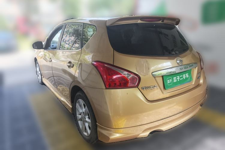 Used Nissan Tiida 2011 1.6L Manual Comfort Edition Rear Left 45 Deg