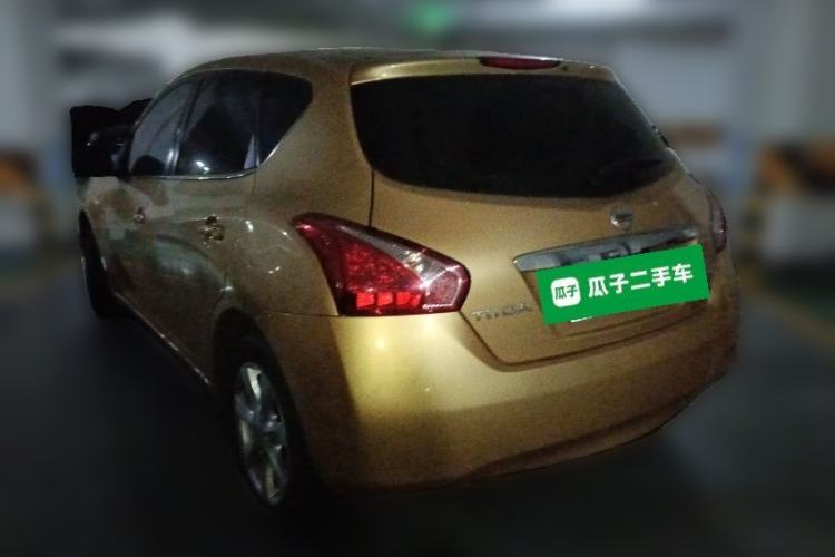 Used Nissan Tiida 2011 1.6L CVT Smart Version Rear Left 45 Deg