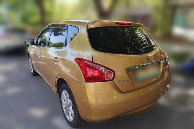 Used Nissan Tiida 2011 1.6L CVT Comfort Model Rear Left 45 Deg