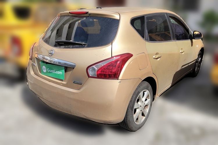 Used Nissan Tiida 2011 1.6L CVT Smart Version Rear Right 45 Deg