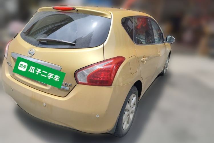 Used Nissan Tiida 2011 1.6L CVT Comfort Model Rear Right 45 Deg