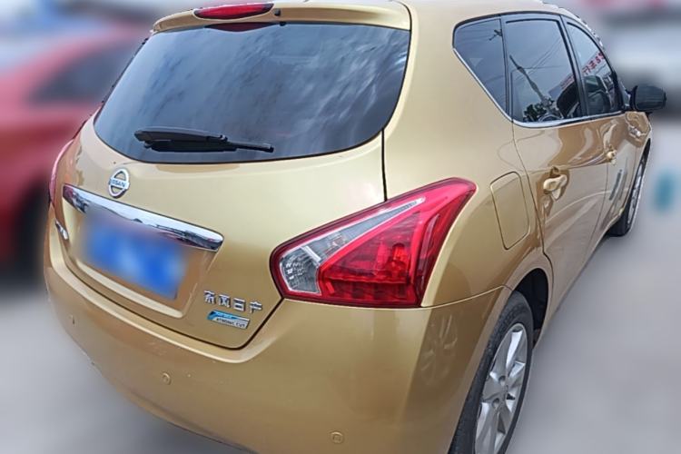 Used Nissan Tiida 2011 1.6L CVT Smart Version Rear Right 45 Deg