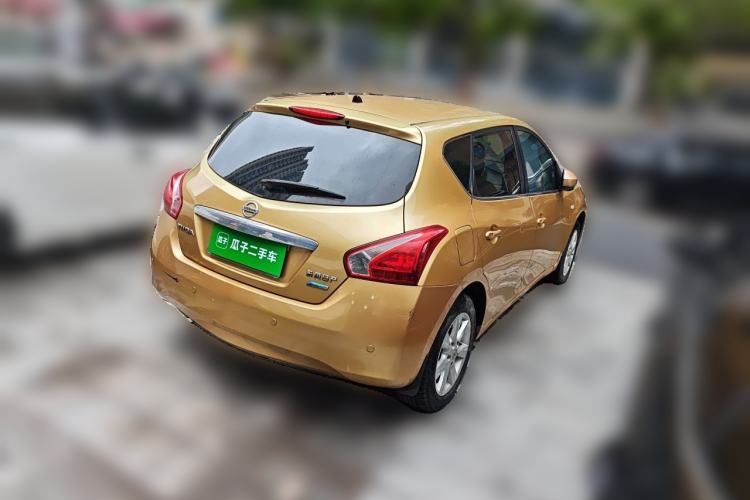 Used Nissan Tiida 2011 1.6L Manual Smart Version Rear Right 45 Deg