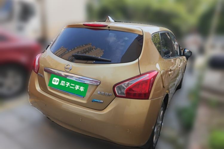 Used Nissan Tiida 2011 1.6L CVT Smart Version Rear Right 45 Deg