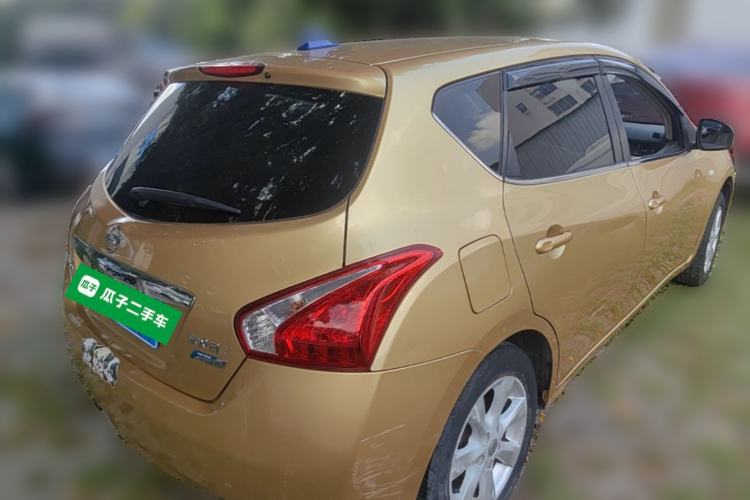 Used Nissan Tiida 2011 1.6L CVT Comfort Model Rear Right 45 Deg