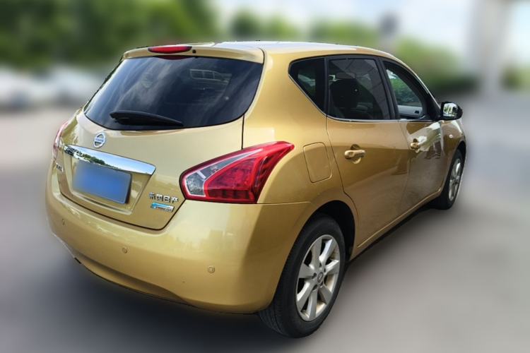 Used Nissan Tiida 2011 1.6L CVT Comfort Model Rear Right 45 Deg