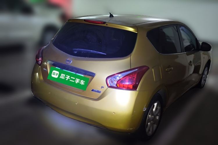 Used Nissan Tiida 2011 1.6L CVT Smart Version Rear Right 45 Deg