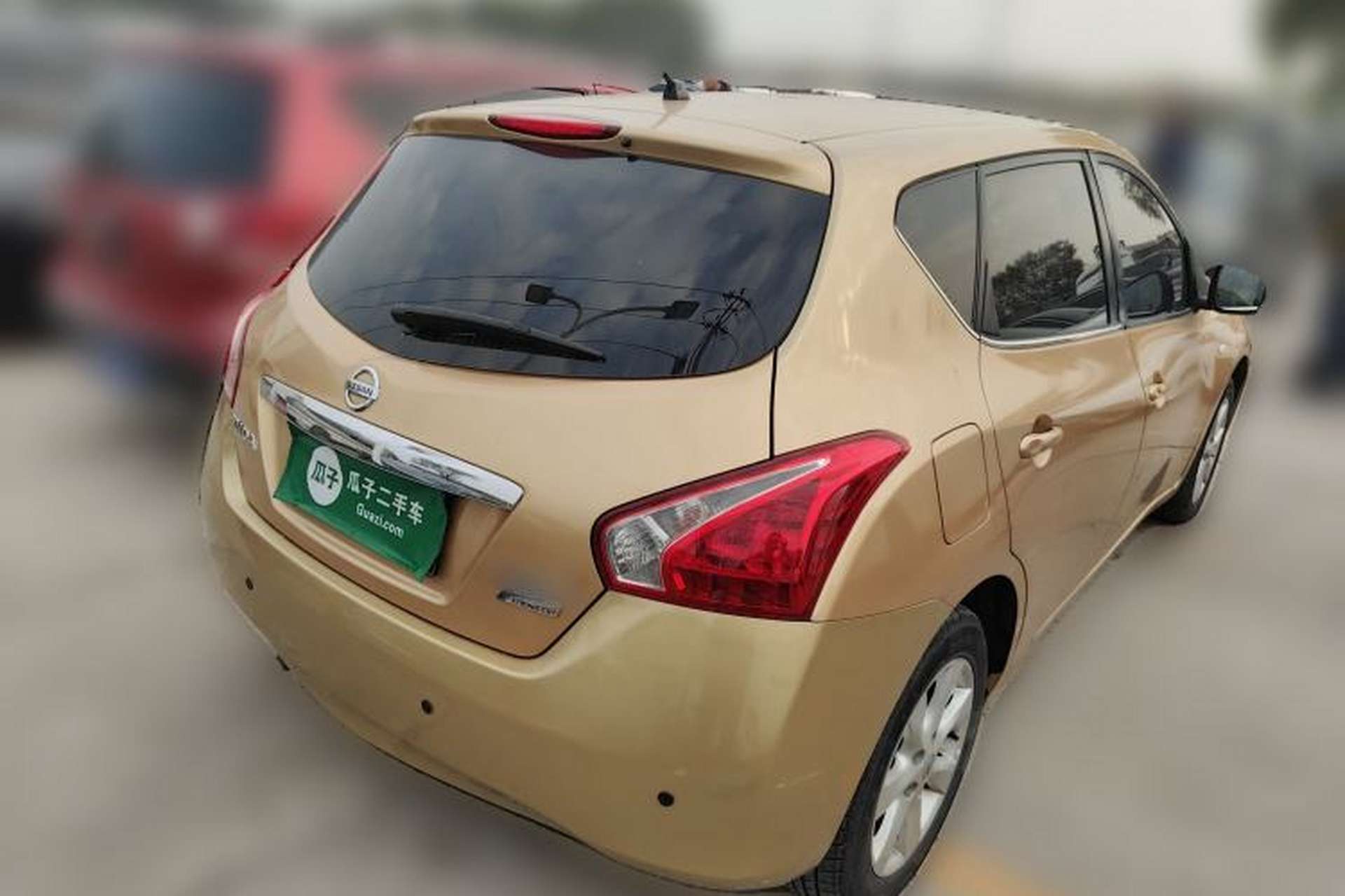 Used Nissan Tiida 2011 1.6L CVT Smart Version Rear Right 45 Deg