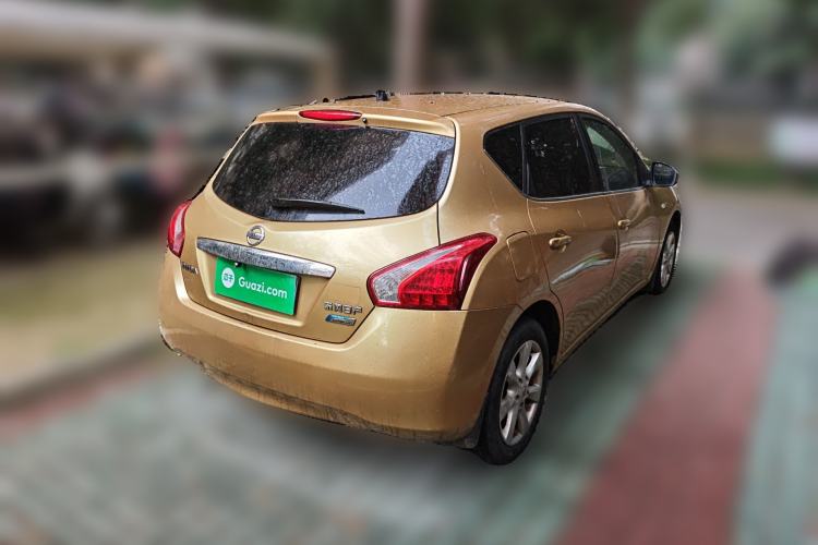 Used Nissan Tiida 2011 1.6L CVT Smart Version Rear Right 45 Deg