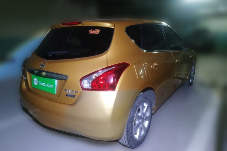 Used Nissan Tiida 2011 1.6L CVT Comfort Model Rear Right 45 Deg