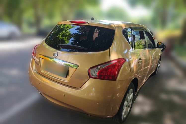 Used Nissan Tiida 2011 1.6L CVT Comfort Model Rear Right 45 Deg