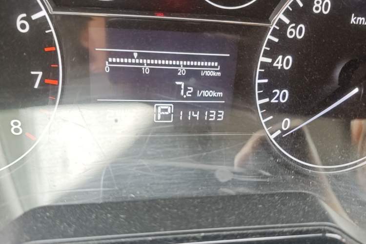 Used Nissan Tiida 2012 1.6T GTS Speedy Limited Edition Odometer Close Up