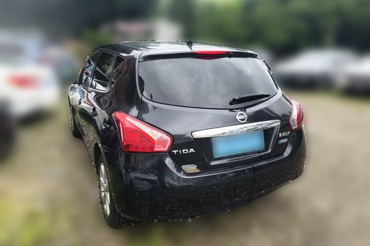 Used Nissan Tiida 2013 1.6L CVT Cool Cafe Edition Rear Left 45 Deg