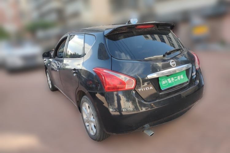 Used Nissan Tiida 2013 1.6L CVT Cool Cafe Edition Rear Left 45 Deg