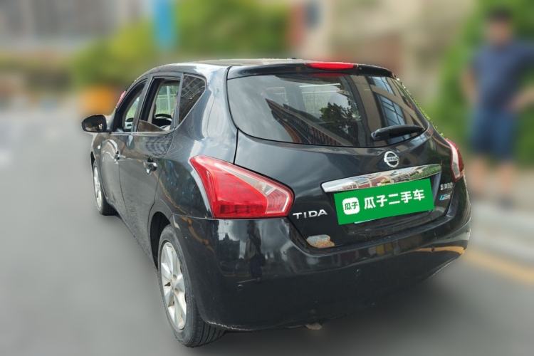 Used Nissan Tiida 2013 1.6L CVT Cool Cafe Edition Rear Left 45 Deg