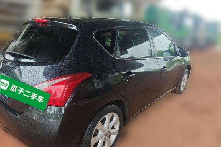 Used Nissan Tiida 2013 1.6L CVT Cool Cafe Edition Rear Right 45 Deg