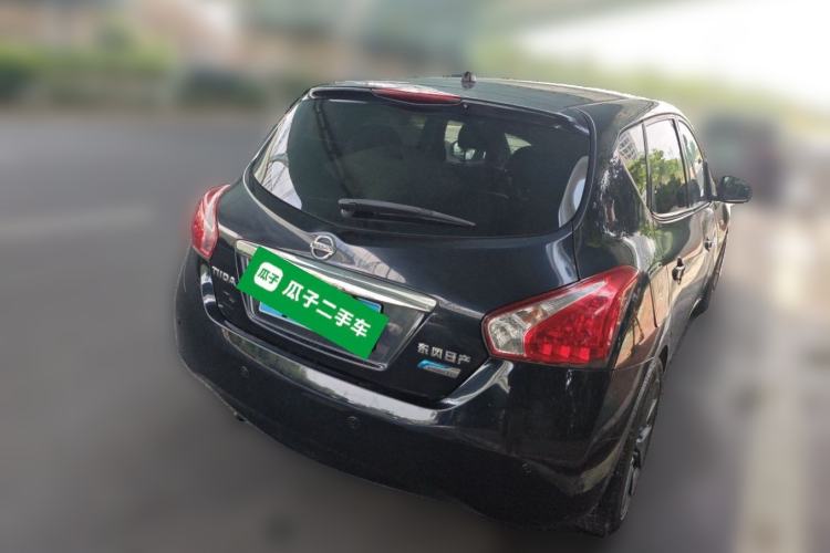 Used Nissan Tiida 2013 1.6L CVT Cool Cafe Edition Rear Right 45 Deg