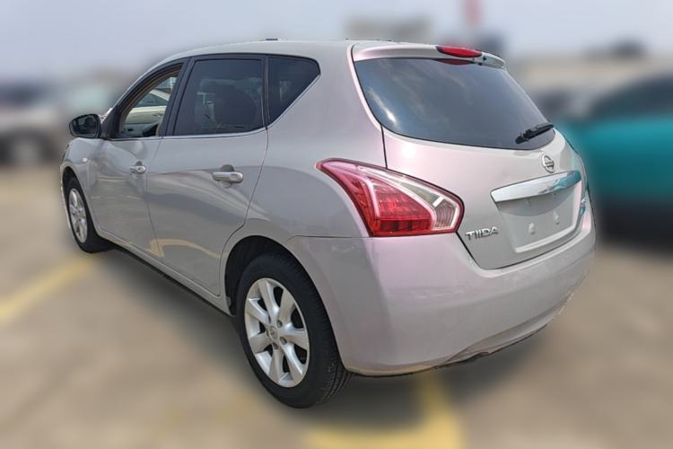 Used Nissan Tiida 2013 1.6L CVT Cool Cafe Edition Rear Left 45 Deg