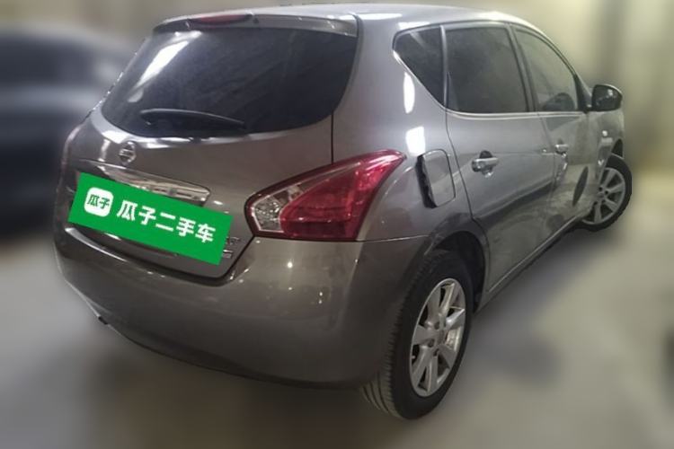 Used Nissan Tiida 2013 1.6L CVT Cool Cafe Edition Rear Right 45 Deg