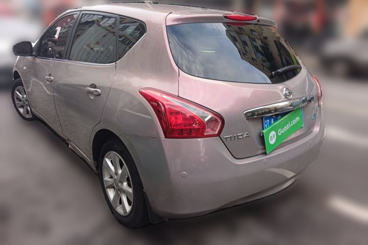 Used Nissan Tiida 2013 1.6L CVT Cool Cafe Edition Rear Left 45 Deg