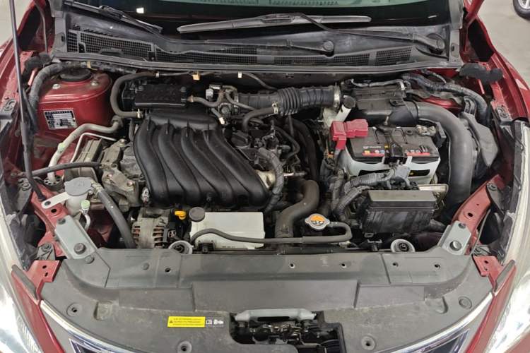 Used Nissan Tiida 2013 1.6L CVT Cool Cafe Edition Engine Bay
