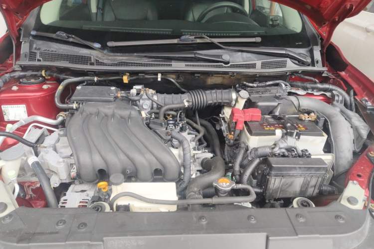 Used Nissan Tiida 2013 1.6L CVT Cool Cafe Edition Engine Bay
