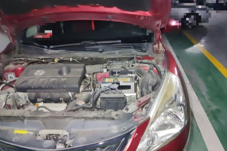 Used Nissan Tiida 2013 1.6L CVT Cool Cafe Edition Engine Bay Left