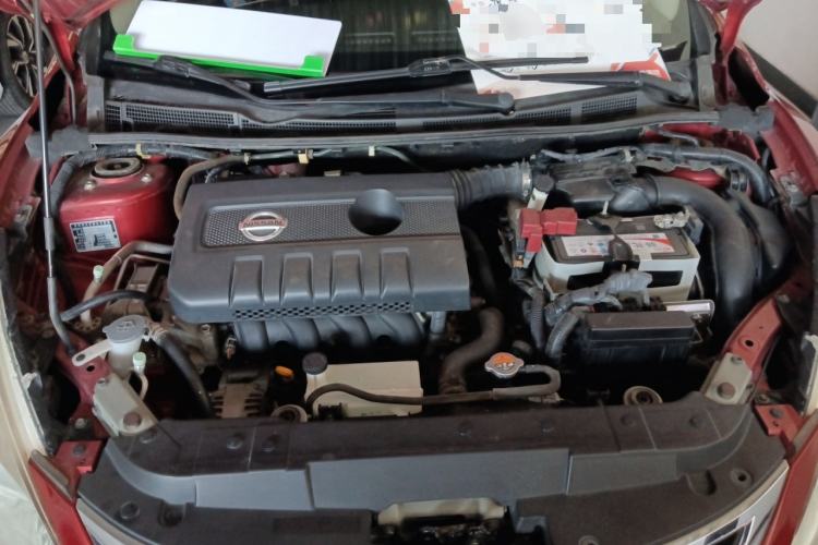 Used Nissan Tiida 2013 1.6L CVT Cool Cafe Edition Engine Bay