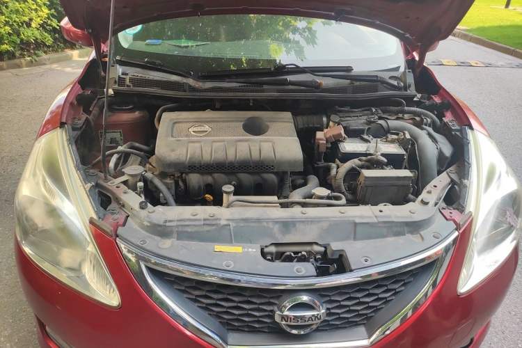 Used Nissan Tiida 2013 1.6L CVT Cool Cafe Edition Engine Bay