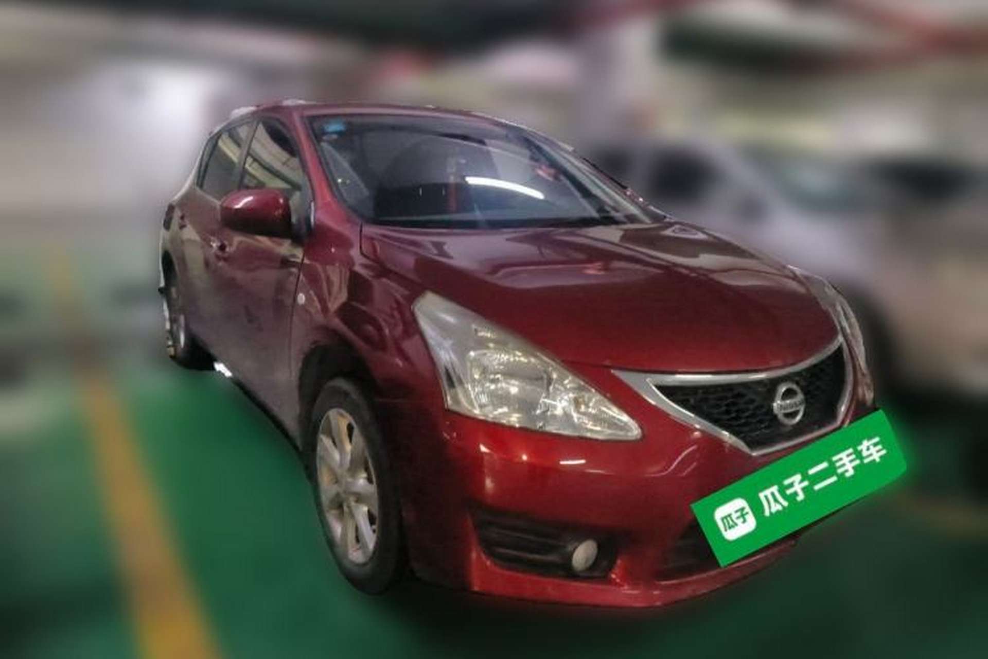Used Nissan Tiida 2013 1.6L CVT Cool Cafe Edition Front Right 45 Deg