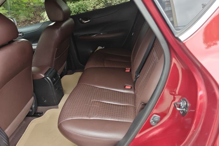 Used Nissan Tiida 2013 1.6L CVT Cool Cafe Edition Left Rear Seat